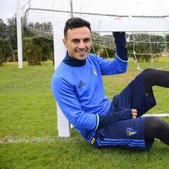 El Nápoles se acreditó para poder ver jugar a Álvaro García