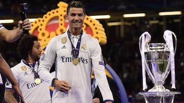 Con el triunfo del Madrid ante la Juventus, el Portugués llegó a cuatro champions ganadas, esta representó su segundo título consecutivo. 