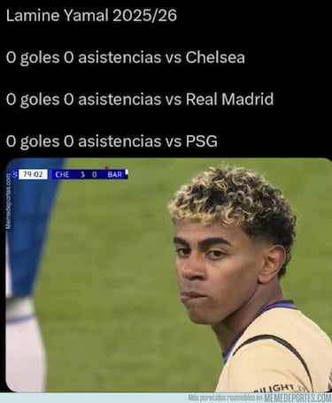 Los memes, sin piedad con la derrota del Barcelona