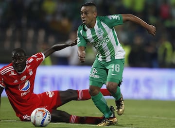 Atlético Nacional venció 2-0 al América en Medellín tras un doblete de Vladimir Hernández, el segundo fue un golazo.