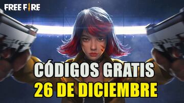 Free Fire | Códigos de hoy lunes 26 de diciembre de 2022: recompensas gratis