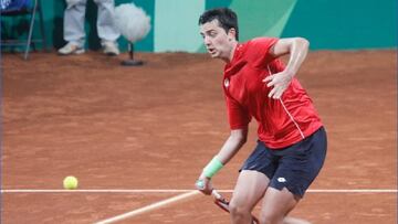 Tomás Barrios cayó ante Joao Menezes en la final.