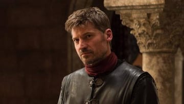 Nikolaj Coster-Waldau como Jamie Lannister en Juego de Tronos.