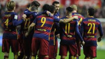 MOVER A LOS MEJORES. Luis Enrique ya piensa en el Clásico del Camp Nou y en si hacer o no cambios.