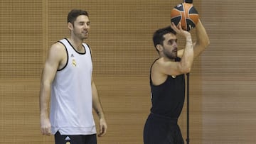 Causeur y Campazzo, en Valdebebas.