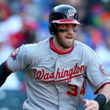 Bryce Harper fue el vencedor unánime en la votación para el MVP en la Liga Nacional.