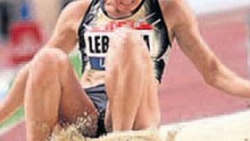 <b>DOMINADORA. </b>La rusa Tatyana Lebedeva, ayer en Mónaco.