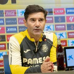 Marcelino: “Sabemos que ganar al Atlético es muy difícil, pero no vamos derrotados”