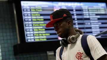 Vinicius Junior viaja a Madrid.