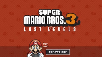 Un jugador crea Super Mario Bros. 3: Lost Levels en Super Mario Maker 2
