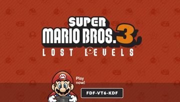 Un jugador crea Super Mario Bros. 3: Lost Levels en Super Mario Maker 2