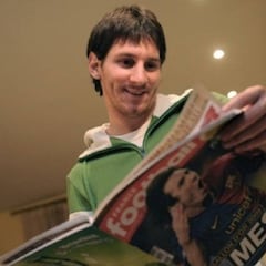 Diez años del primer Balón de Oro de Messi