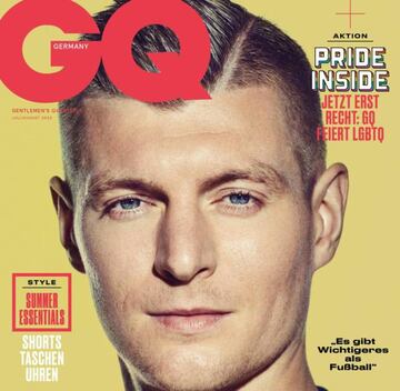 Kroos, protagonista en la portada de GQ.