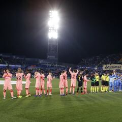 Getafe-Barcelona en imágenes