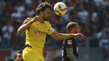 Hummels con el Dortmund.