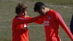 Griezmann y Rodrigo. 