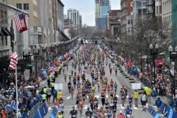 El lado B del Maratón de Boston