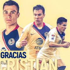 Cristian Insaurralde se despide del América con emotivo texto