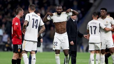 Antonio Rüdiger, autor del gol ante el Mallorca.