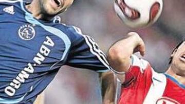 <b>TRABAJADOR. </b>Gabri inquietó al Atlético tanto en defensa, donde no dejó operar a Jacobo, como en ataque. Al final perdió la cabeza y agredió a Simao.