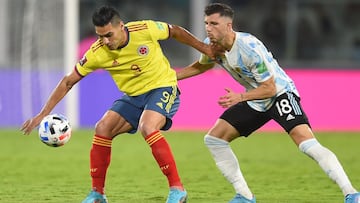Falcao García, delantero de la Selección, habló en rueda de prensa luego de la derrota ante Argentina y afirmó que la posibilidad de ir Qatar se disminuye