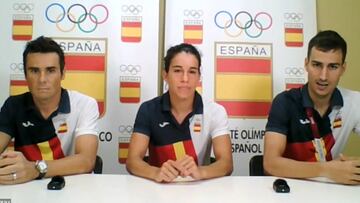 Noya, Mola y Casillas analizan la final de triatlón: "Ya teníamos en cuenta el clima"