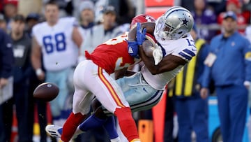 Forced fumbles, interceptions, and sacks by the Kansas City Chiefs and penalties and lack of coverage for Dak have the Cheifs leading the Boys 16-3 at half.