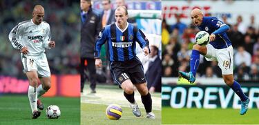 Cambiasso posee el "honor" de haber tenido dos traspasos gratuitos en su carrera. El primero fue después de que el Real Madrid le diera de lado en la época de los Galácticos, algo que aprovechó el Inter de Milán para hacerse con sus servicios de manera gratuita en 2004. En el conjunto italiano fue pieza clave para ganar cinco Scudetti y el Triplete. Tras esto, se marchó también sin coste al Leicester al que ayudó a salvarse la temporada anterior a la que el equipo inglés se proclamó campeón de la Premier.