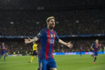 La Pulga es el m¨¢ximo goleador de la Historia de la Liga y de la selecci¨®n argentina. M¨¢ximo goleador en una liga (50 goles). 5 Balones de Oro y 5 Botas de Oro.