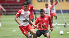 Alexis Arias se sumó a los entrenamientos de la selección