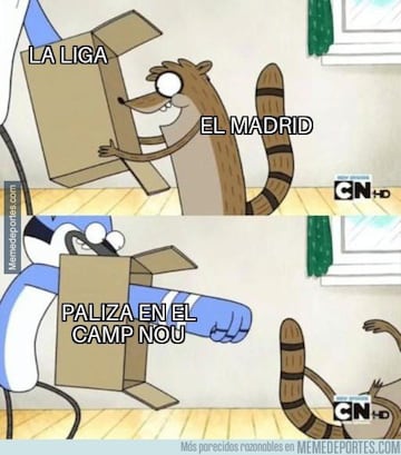 El Clásico: Los mejores memes del Barcelona - Real Madrid