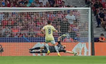 Gol de penalti de Uribe, que empata el partido.