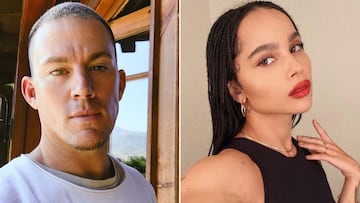 Imagen de Channing Tatum y Zo&euml; Kravitz.