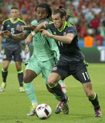 Gareth Bale y Renato Sanchez.
