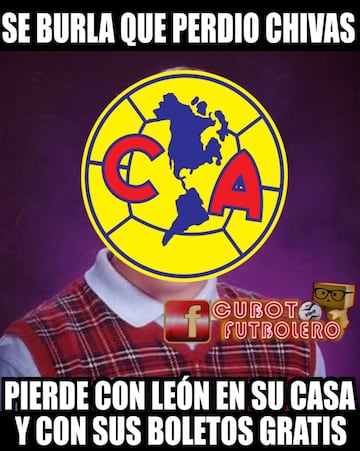 Los memes más 'crueles' de la derrota del América contra León