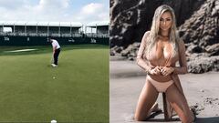 El golfista Grayson Murray le ha pedido a la chica Playboy Lindsey Pelas que sea su caddie en el recorrido previo al Masters de Augusta si gana el torneo de Houston.