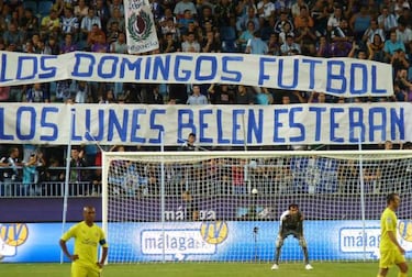 Málaga president Al Thani vows to ban fans in Twitter outburst