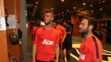 De Gea y Matta, en una imagen compartida por el club.