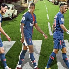 L'Équipe recrea con el PSG la famosa portada de Abbey Road