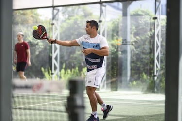 “La curva de aprendizaje en el pádel es como una meseta”