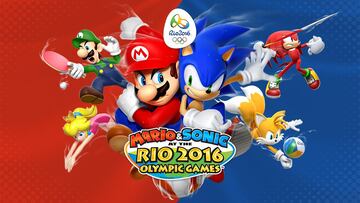 Ilustraci¨®n - Mario y Sonic en los Juegos Ol¨ªmpicos - R¨ªo 2016 (3DS)