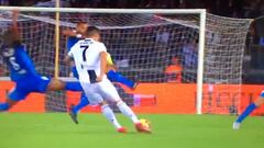 El increíble remate de Cristiano para darle el triunfo a la Juve