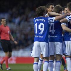 1x1 de la Real: Héctor Moreno e Illarramendi encarrilan el triunfo