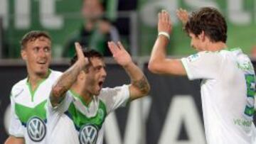 Instante del partido.