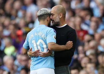 Así fue la bronca entre Agüero y Guardiola