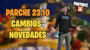 Parche 23.10 de Fortnite: evento de Navidad, nuevas skins, nuevas Misiones y más