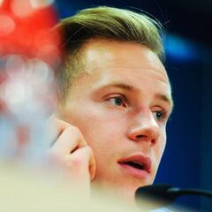 Ter Stegen not entirely thrilled by 'keeper for the future' label