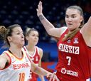 Resumen del España - Rusia; Eurobasket femenino 2019: España pasa a semifinales