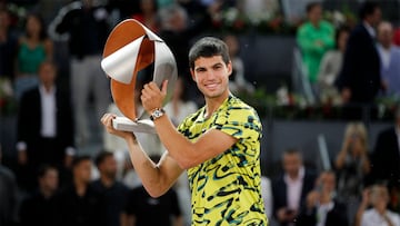 Alcaraz derriba a Struff para revalidar su t¨ªtulo en Madrid