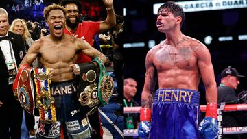Devin Haney y Ryan Garc¨ªa.